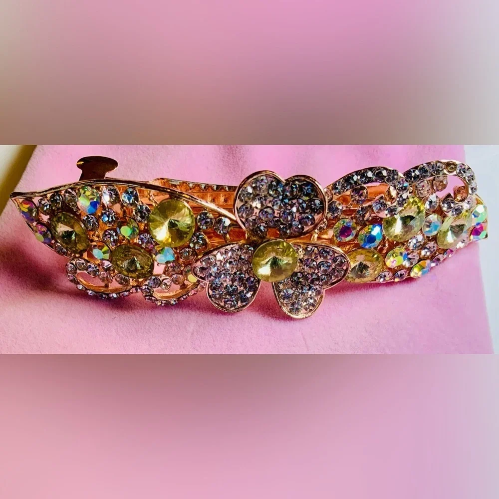 Colorful Rhinestones Hair Accessories NWOT